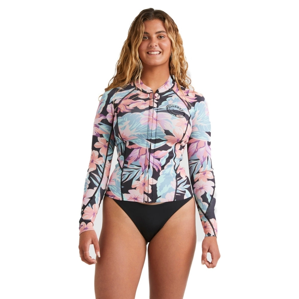 NEW Billabong Women's 1/1mm Peeky Chest Zip Wetsuit - Size Xlarge